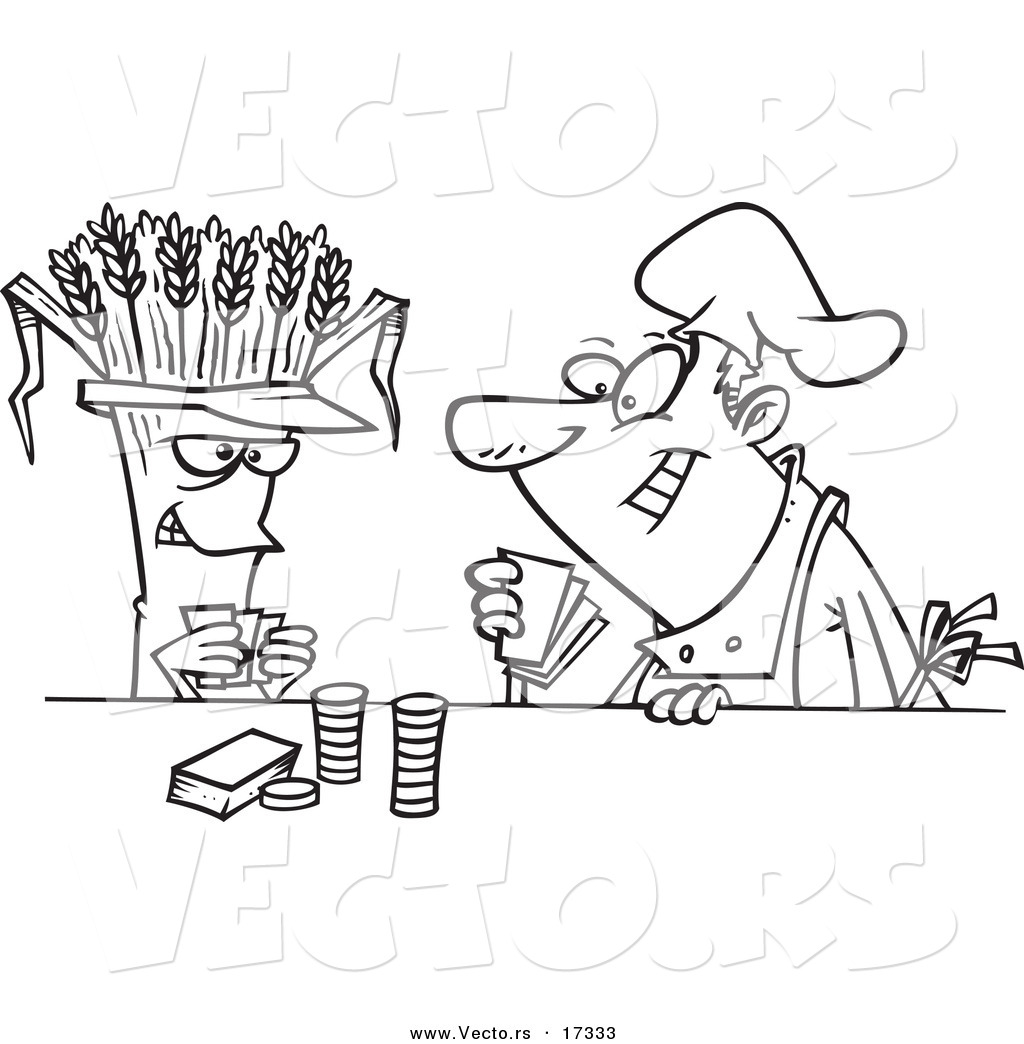 playing poker coloring pages - photo #11
