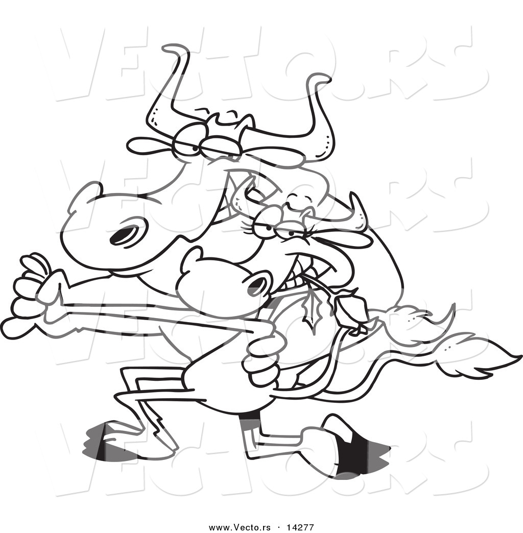 dancing cows coloring pages - photo #21
