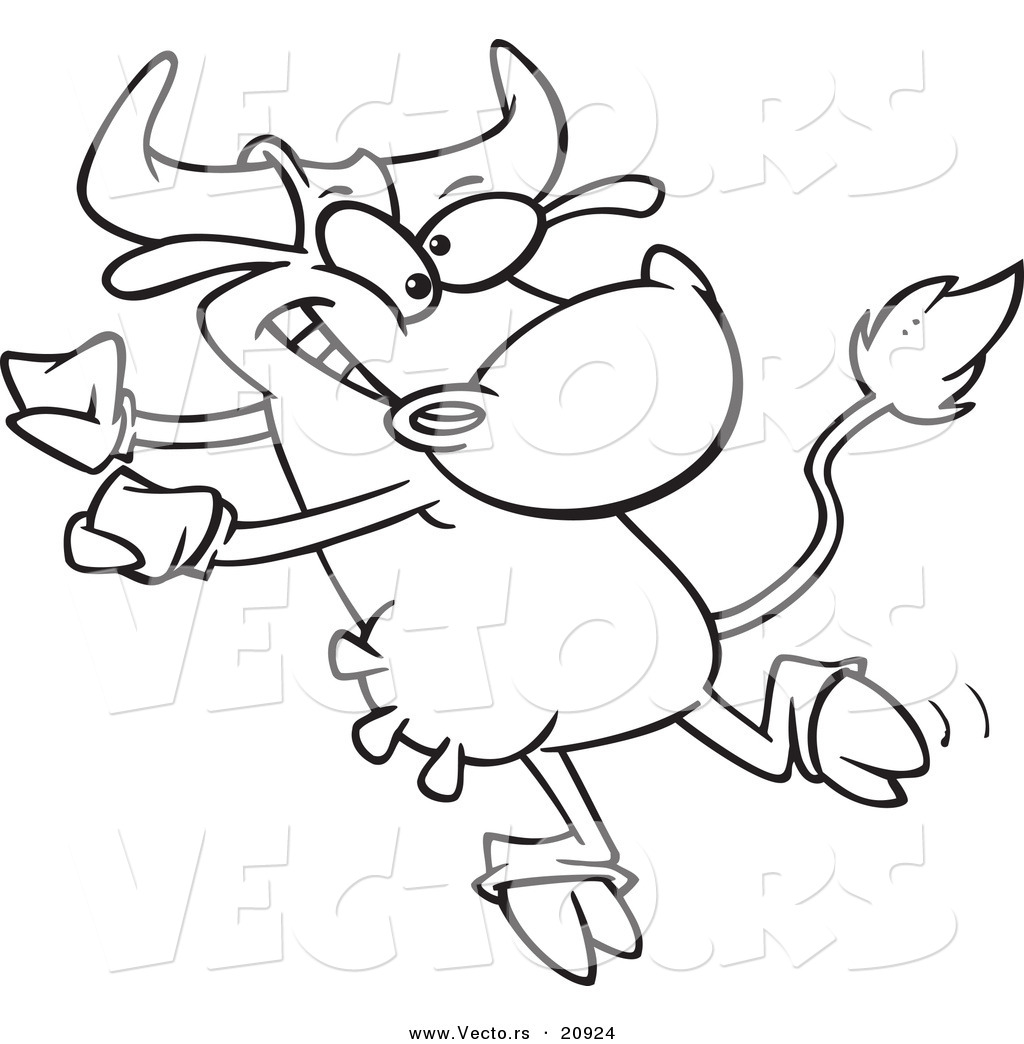 dancing cows coloring pages - photo #6