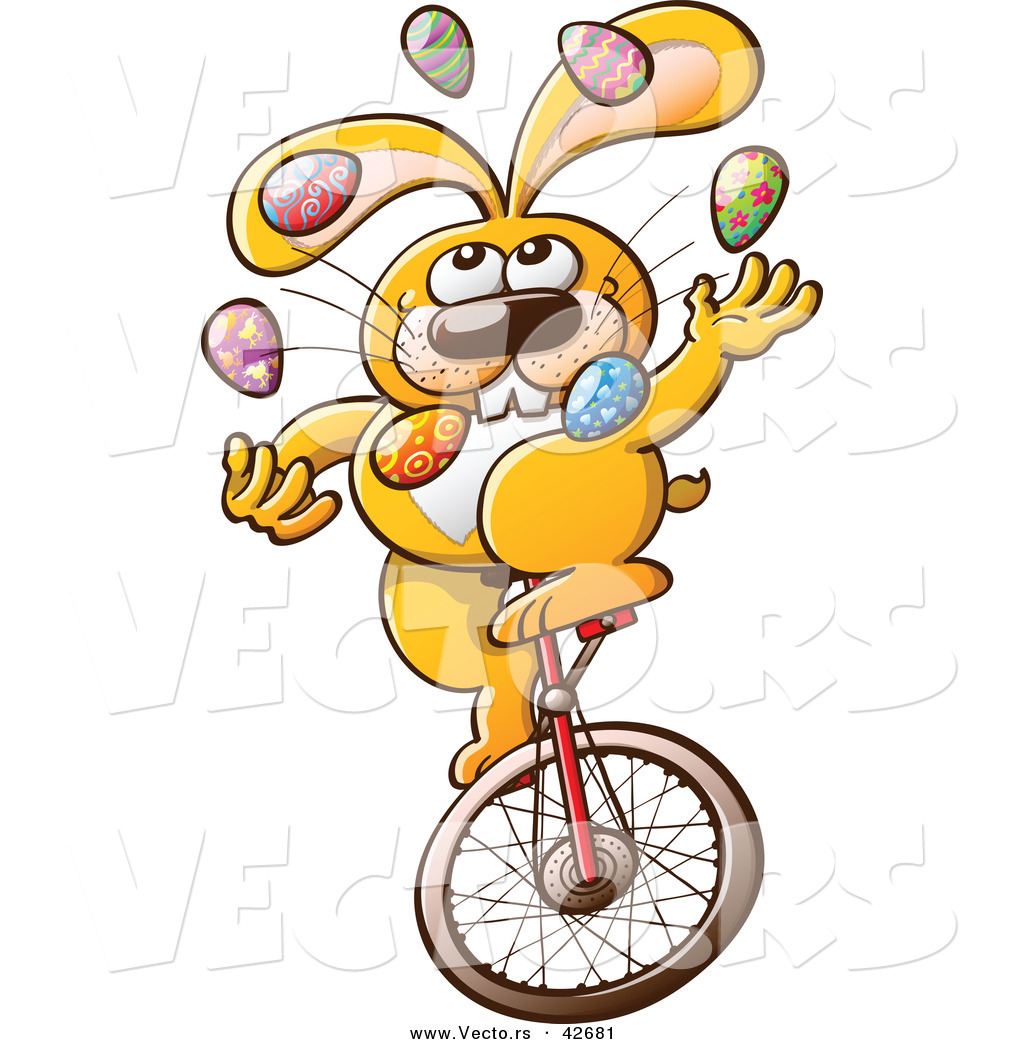 Royalty Free Stock Designs of Unicycles