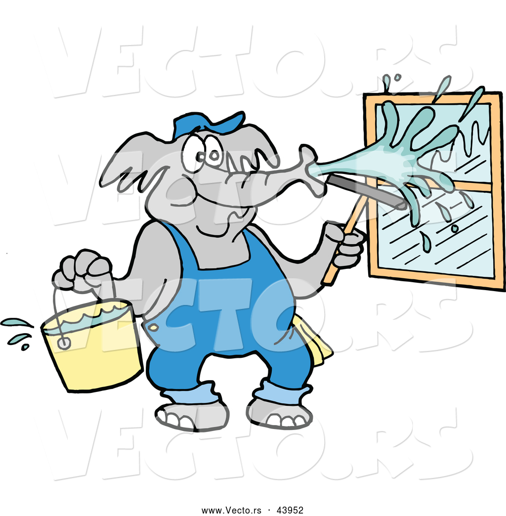 Image result for washing windows clipart