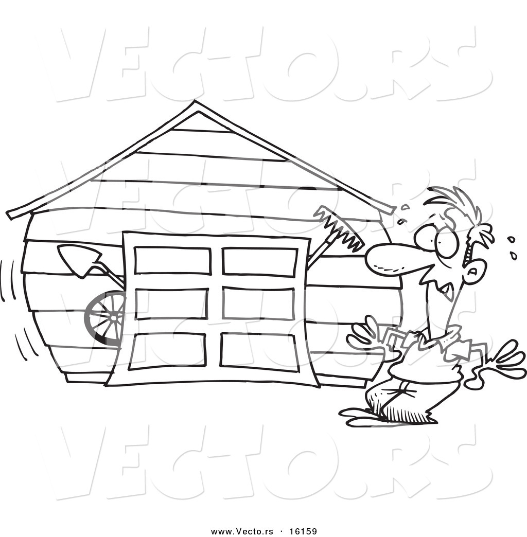 garage coloring pages printable - photo #16