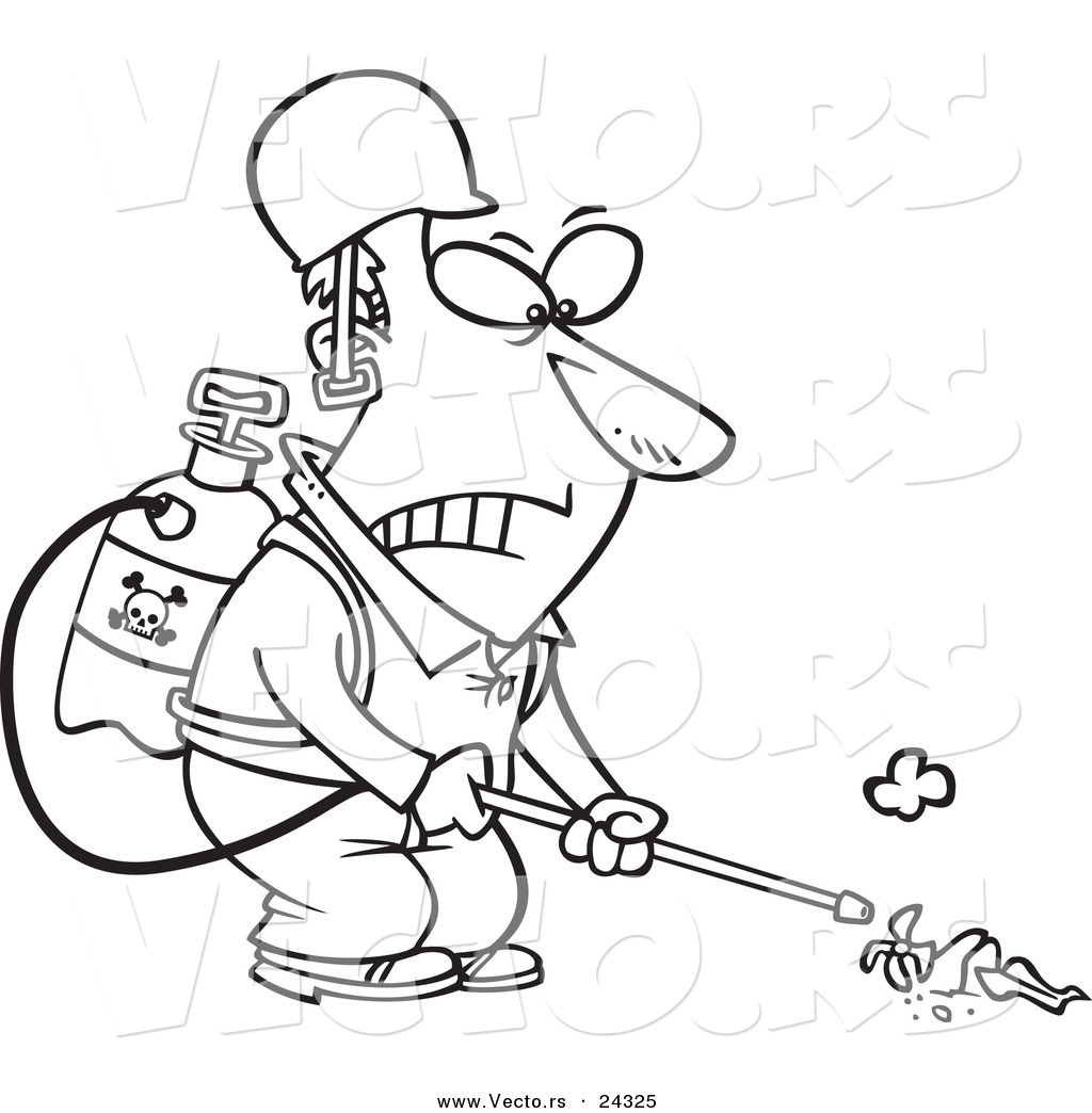yard work coloring pages - photo #13