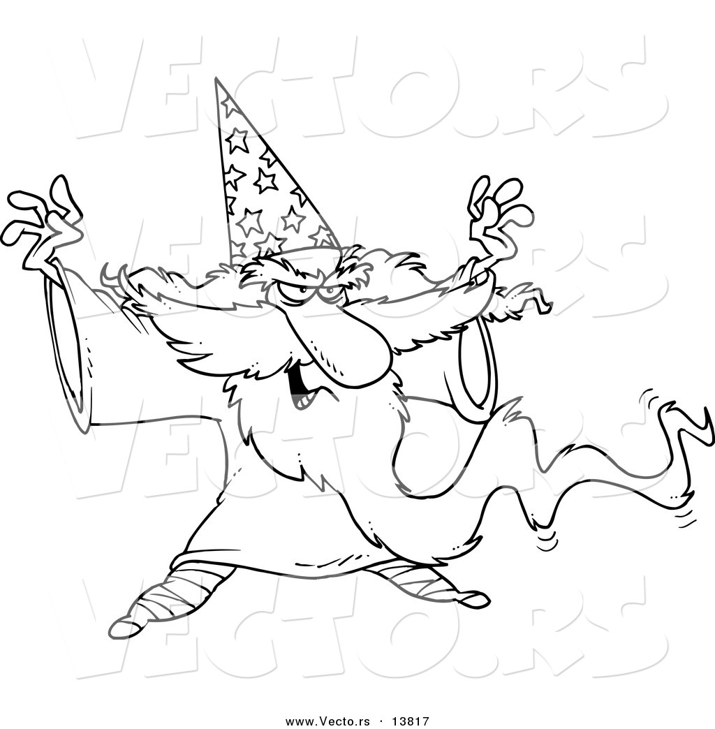 warlock wizard coloring pages - photo #20