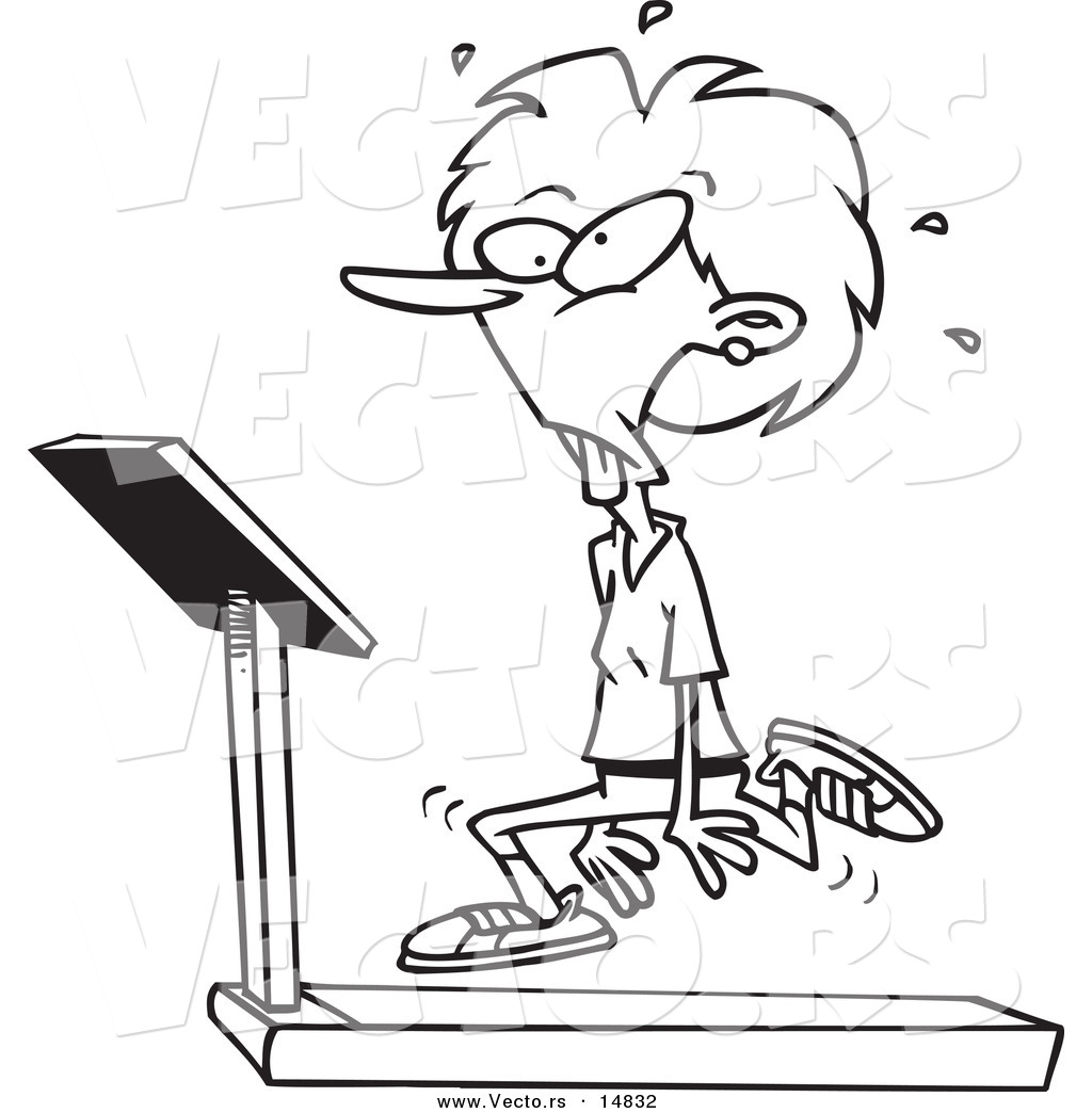 funny treadmill clipart - photo #37