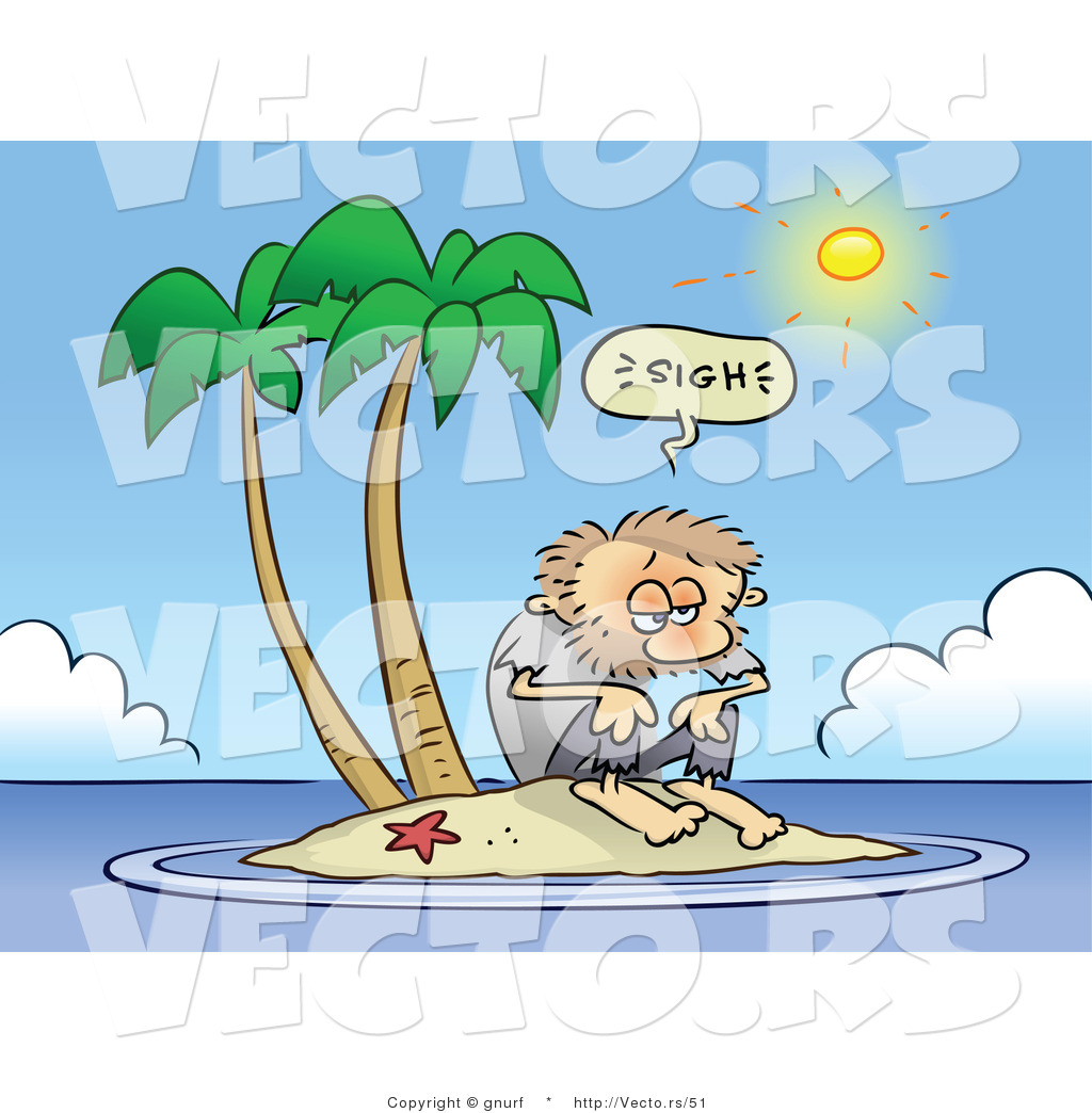 Island Man Cartoon