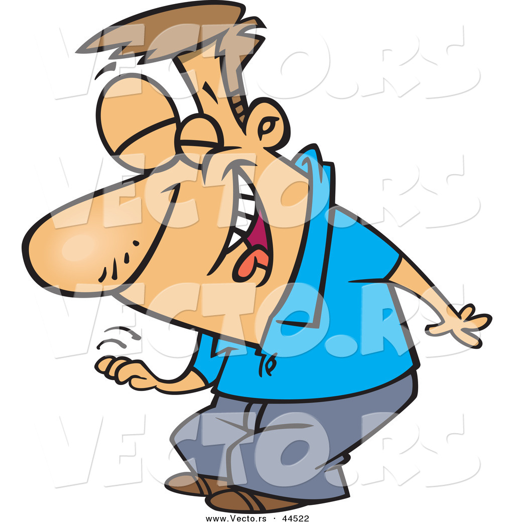 man laughing clipart - photo #14