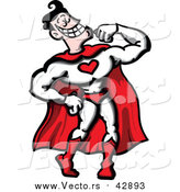 Vector of a Romance Super Hero by Zooco