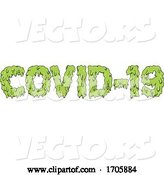 Vector of Covid 19 Text Grime Art by Patrimonio