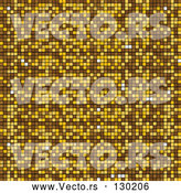 Vector of Gold Brown Mosaic Background Sparkling in the Light by Elaineitalia