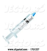 Vector of Medical Injection Needle Syringe by AtStockIllustration