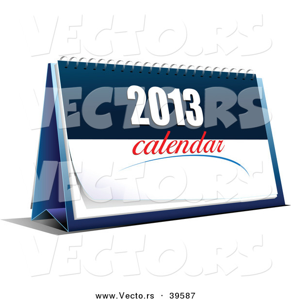 Vector of a 2013 Calendar