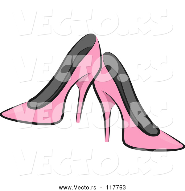 Vector of Pink Boutique High Heels