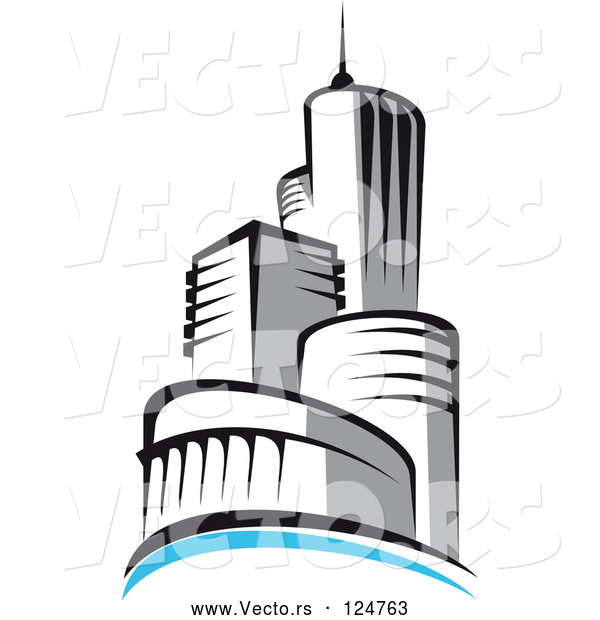 Vector of Skyscraper Logo - 5