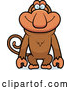 Vector of a Happy Cartoon Proboscis Monkey by Cory Thoman