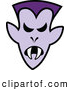 Vector of a Mad Cartoon Halloween Vampire by Zooco