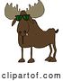 Vector of Cartoon Cool Moose Wearing Sunglasses by Djart