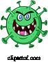 Vector of Evil Grinning Green Virus by Yayayoyo