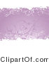 Vector of Purple Ink Floral Grunge Background Design by KJ Pargeter