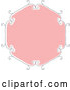 Vector of Retro Pink and Gray Frame Design Element by KJ Pargeter