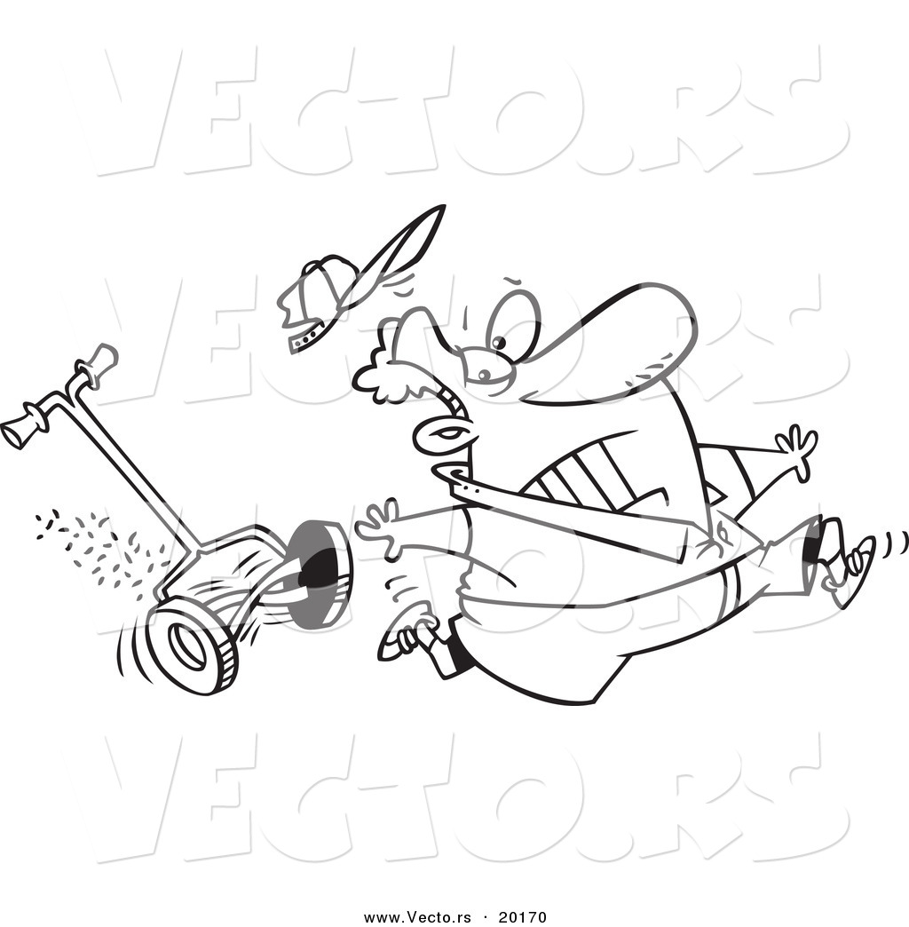 yard work coloring pages - photo #27