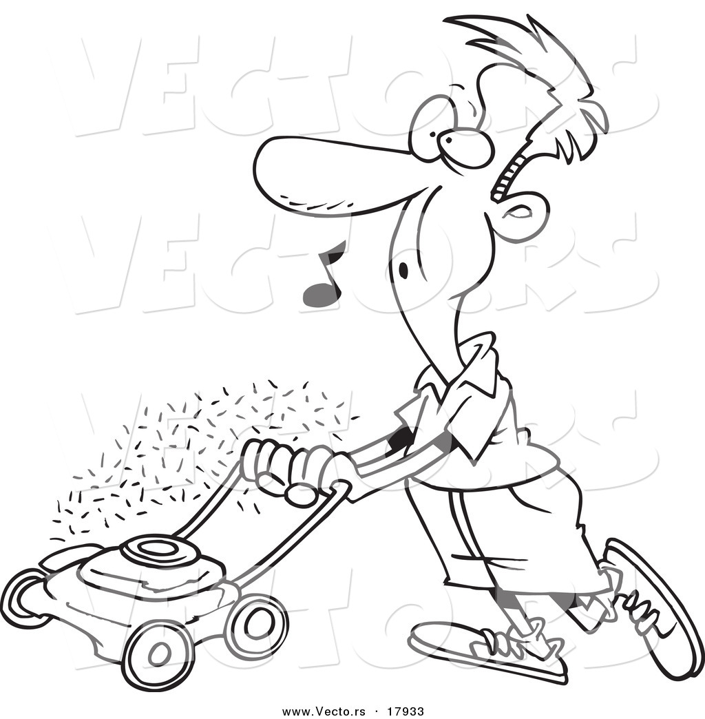 yard work coloring pages - photo #30
