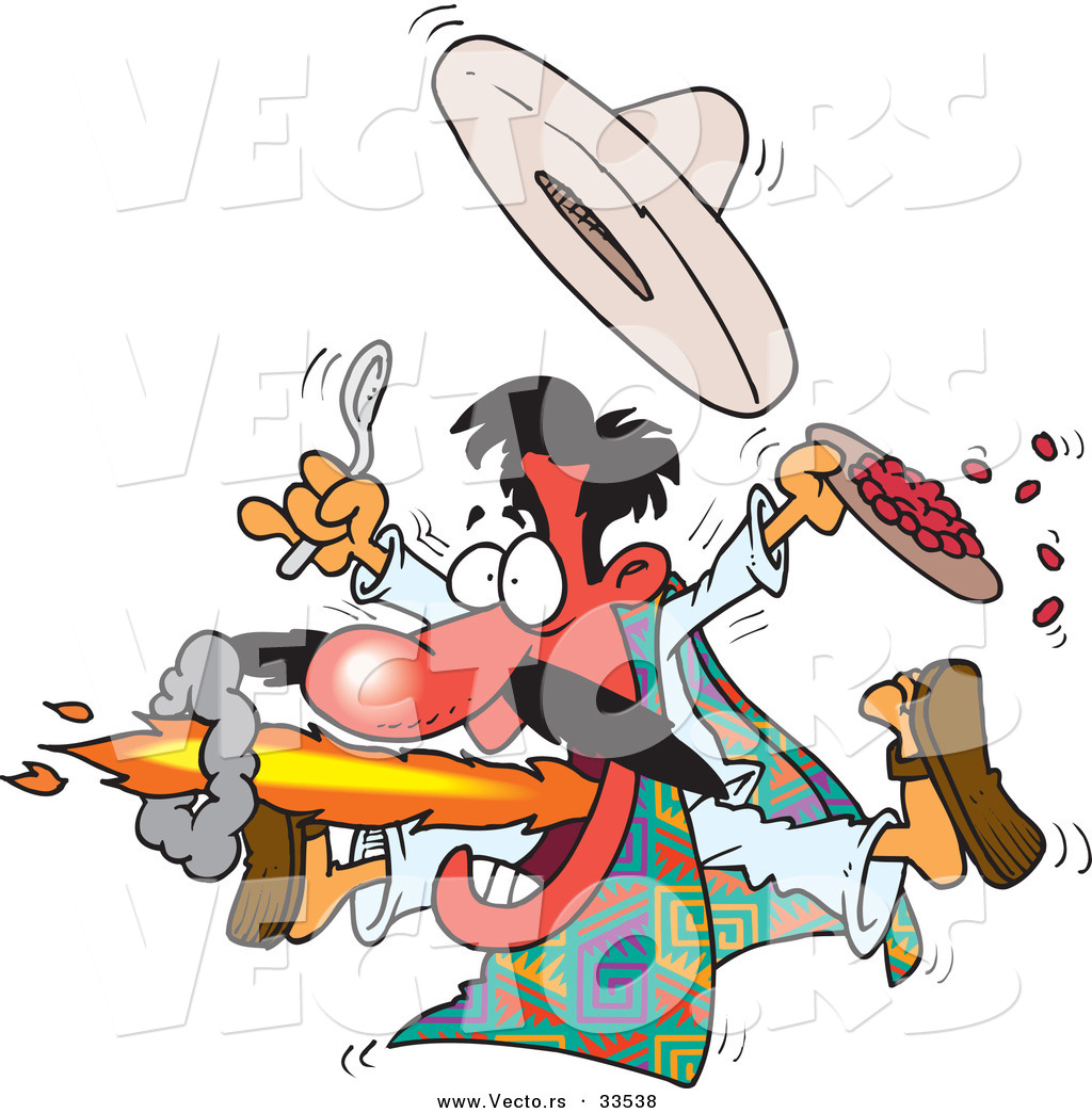 Featured image of post Spicy Hot Food Cartoon A plate with hot and spicy roasted cartoon chicken is garnished with vegetables and also