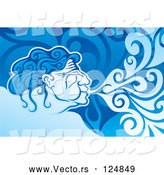 Vector of Aeolus Blowing Wind by Any Vector