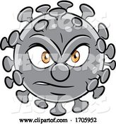 Vector of Angry Coronavirus by Cidepix