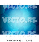 Vector of Blue Abstract Low Poly Geometric Background by KJ Pargeter