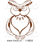 Vector of Brown Owl 6 by Vector Tradition SM