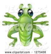 Vector of Cute Grasshopper Bug by AtStockIllustration