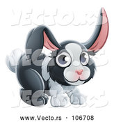 Vector of Dutch Bunny Rabbit by AtStockIllustration