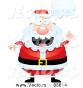 Vector of Talking Santa Claus by Cory Thoman
