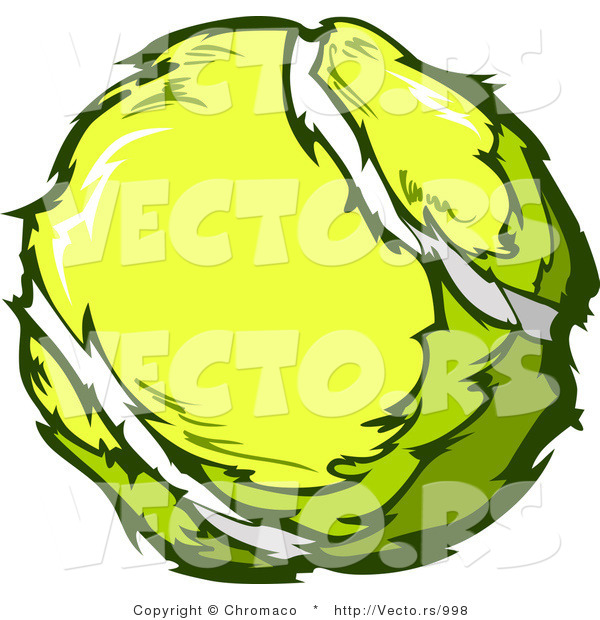 Vector of a Tennis Ball
