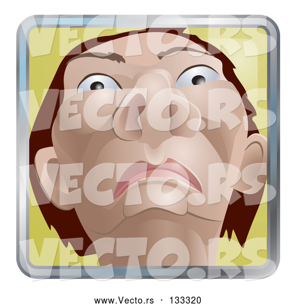 Vector of Native American Indian Guy from a Low View