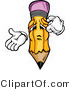 Cartoon Vector of a Cartoon Pencil Mascot with Memory Loss by Chromaco