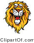 Cartoon Vector of a Friendly Cartoon African Lion Mascot by Chromaco