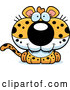 Cartoon Vector of Cute Happy Leopard Cub by Cory Thoman