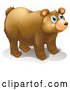 Vector of Blue Eyed Bear by