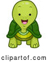 Vector of Cartoon Happy Tortoise by BNP Design Studio