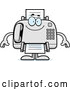 Vector of Happy Fax Machine by Cory Thoman