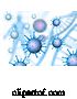 Vector of Medical Background of Virus Cells Depicting Covid 19 Pandemic by KJ Pargeter